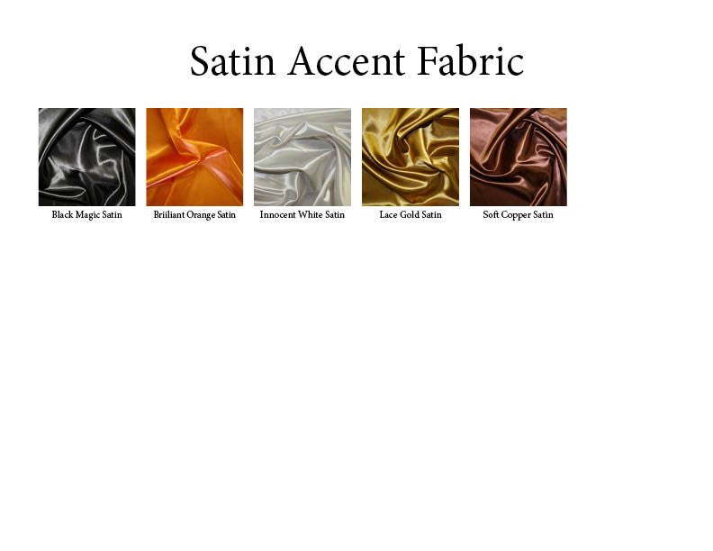 satin color card for camo trim