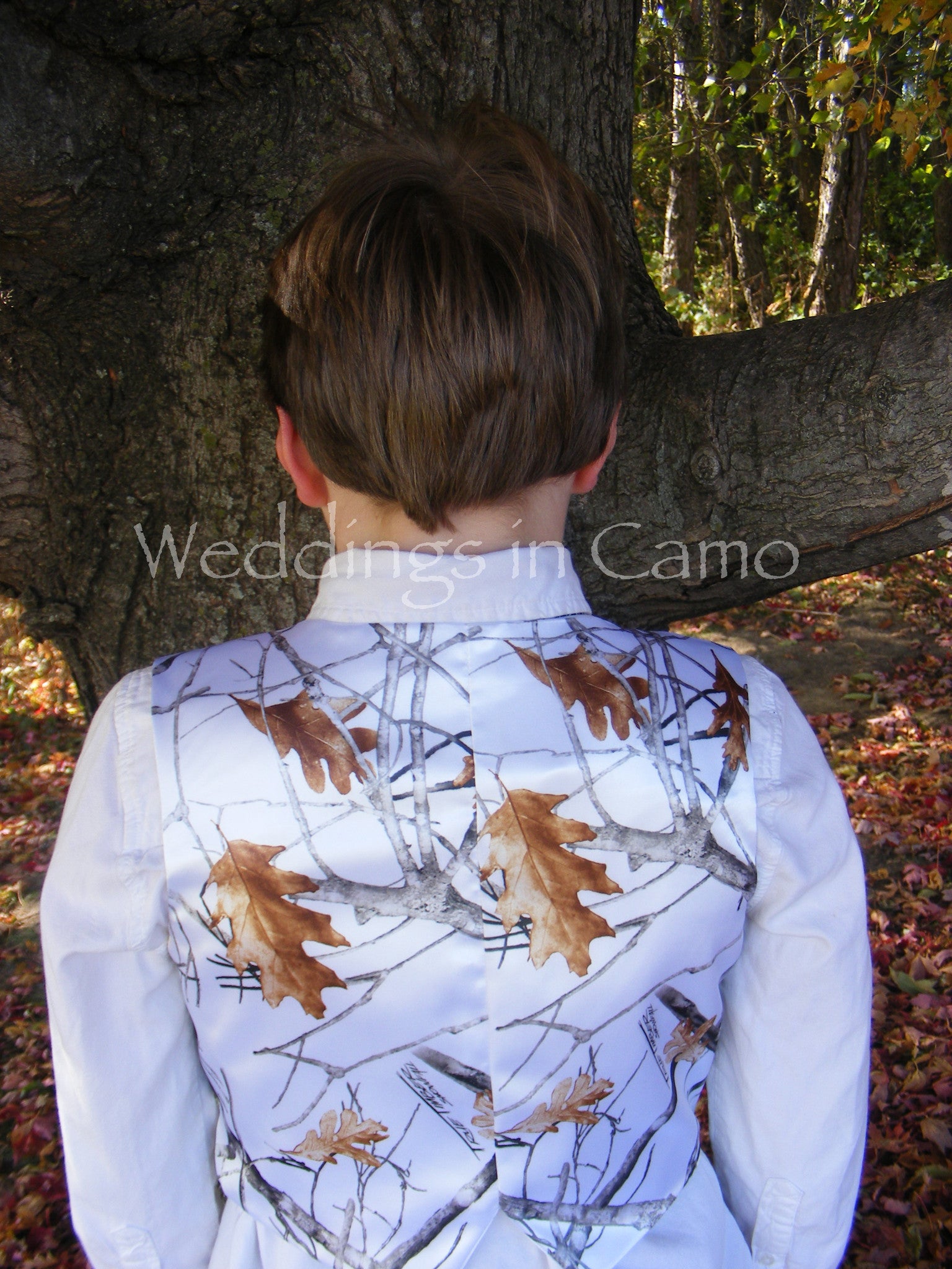 boy's camo vest