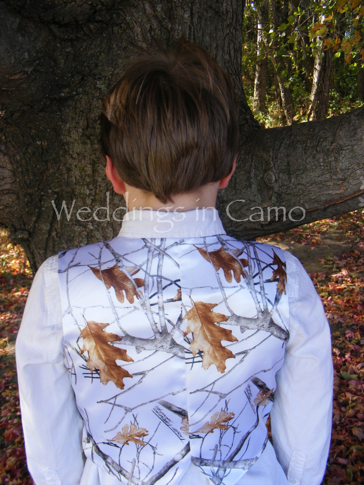 childs camo vest