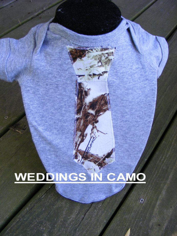 boy's t-shirt with camo tie