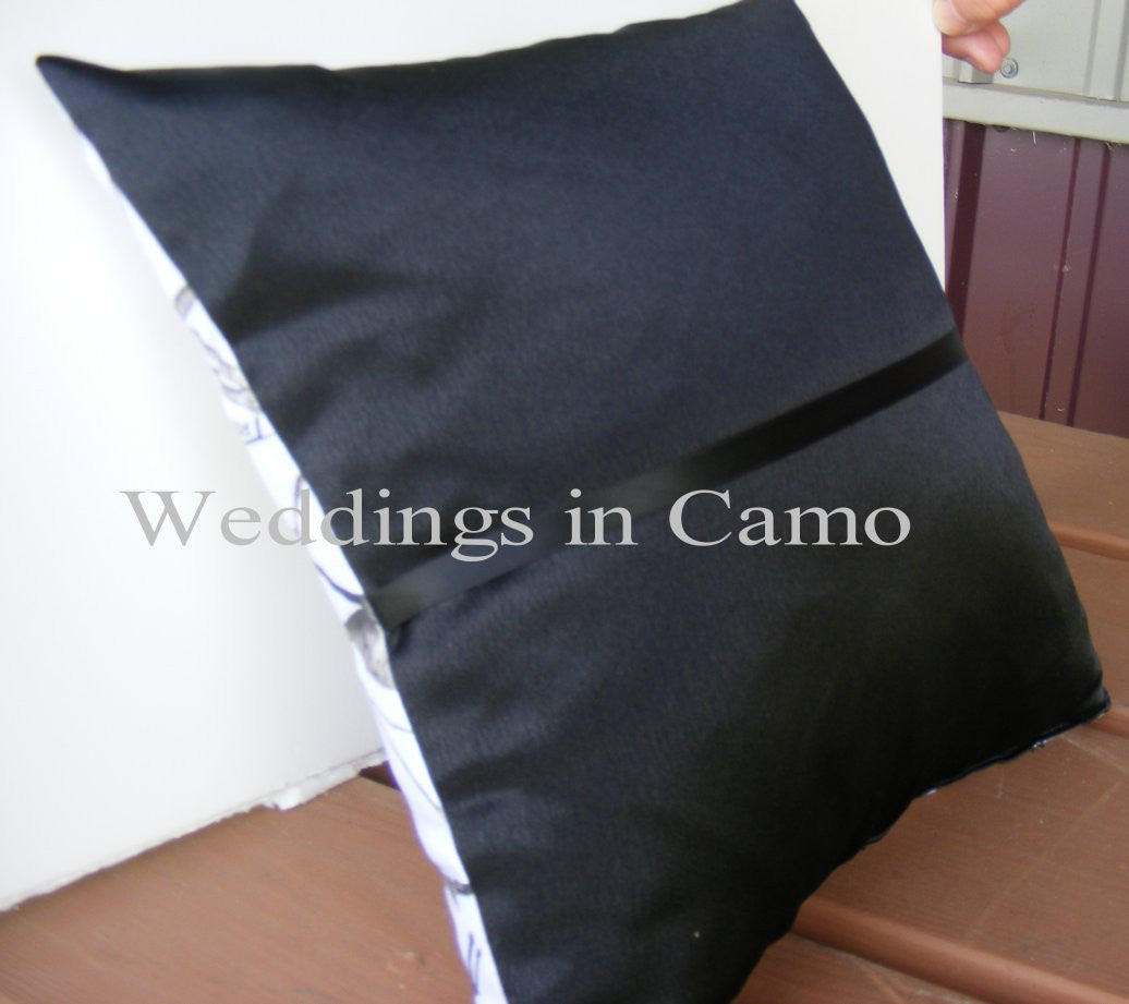 camo ring bearer pillow