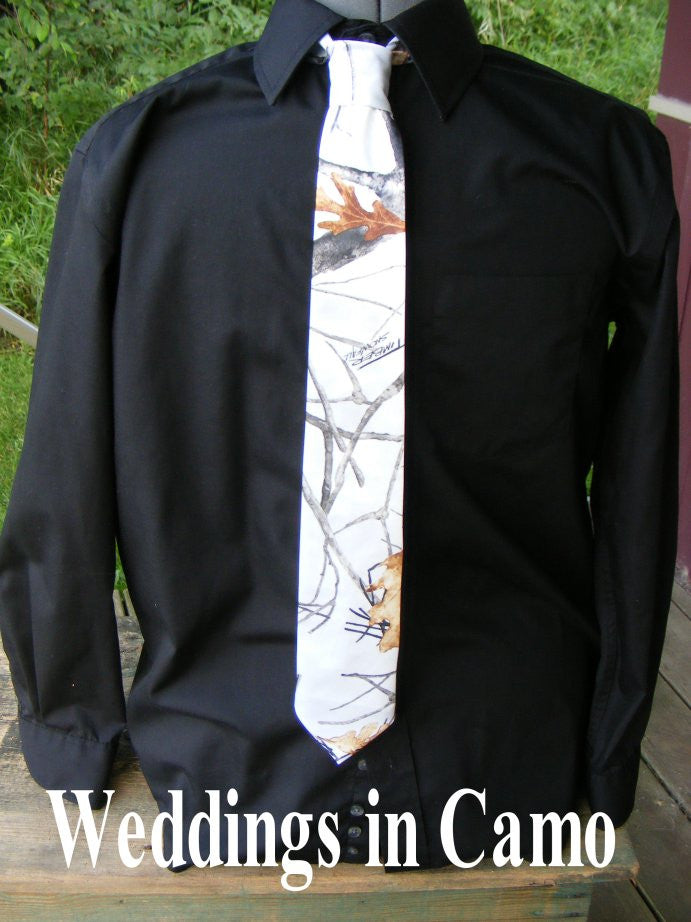 mens camo tie